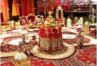 Zeitgenössisches Dekor für indische Hochzeiten