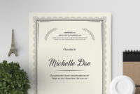 10 Award Certificate Template Examples  Templates Assistant with regard to Award Certificate Design Template