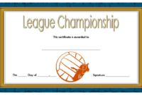 10 Certificate Of Championship Template Designs Free inside Free Softball Certificates Printable 10 Designs