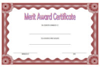 10 Certificate Of Merit Templates Editable Free Download in Free 10 Free Editable Pre K Graduation Certificates Word Pdf