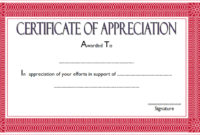 10 Editable Certificate Of Appreciation Templates Free with Formal Certificate Of Appreciation Template