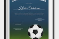 10 Football Certificate Templates  Free Word Pdf regarding Player Of The Day Certificate Template Free