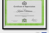 10 Football Certificate Templates  Free Word Pdf within Free Football Certificate Template