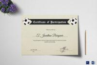 11 Football Certificate Templates  Free Word Pdf within Soccer Certificate Template Free 21 Ideas