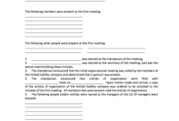 15 Printable Minutes Of Meeting Format Pdf Templates in First Board Meeting Agenda Template