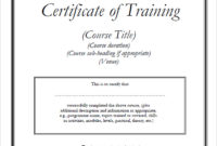 15 Training Certificate Templates  Free Download  Designyep within Robotics Certificate Template Free