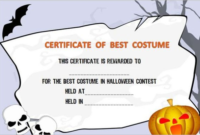 18 Halloween Certificate Templates Free Printable Word with regard to Amazing Winner Certificate Template Free 12 Designs