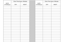 18 Printable Driving Hours Log Sheet Kentucky Forms And with Work Hours Log Template