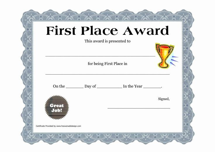 20 1St 2Nd 3Rd Place Certificate Template ™ In 2020 throughout Pe Certificate Templates