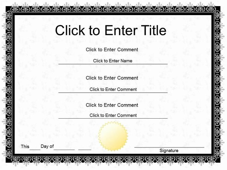 20 Award Certificate Template Powerpoint ™ In 2020 throughout Award Certificate Template Powerpoint