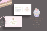 20 Cupcake Business Card Designs  Templates  Psd Ai intended for Cupcake Certificate Template Free 7 Sweet Designs