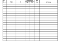 20 Printable Vehicle Mileage Log Book Forms And Templates with regard to Printable Vehicle Mileage Log Template