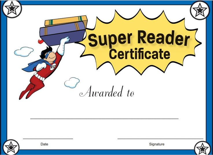 21 Best Collection Of Certificate For Kids Images On regarding Free Reading Achievement Certificate Templates