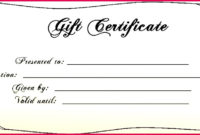 3 Gift Certificate Template Free Download Mac 88811 within Blank Certificate Templates Free Download