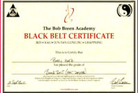 3 Karate Grading Certificate Templates 75888  Fabtemplatez with Karate Certificate Template