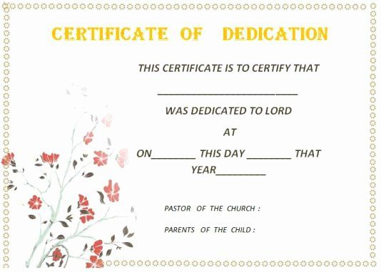 30 Baby Dedication Certificate Template Printable In 2020 in Amazing Accelerated Reader Certificate Template Free
