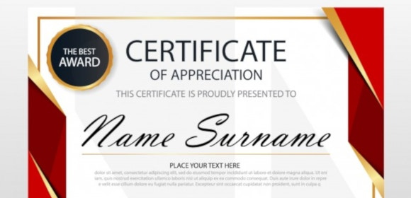 30 Certificate Of Appreciation Templates  Word Pdf Psd regarding Well Done Certificate Template