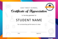 30 Free Certificate Of Appreciation Templates And Letters in Sample Certificate Of Recognition Template