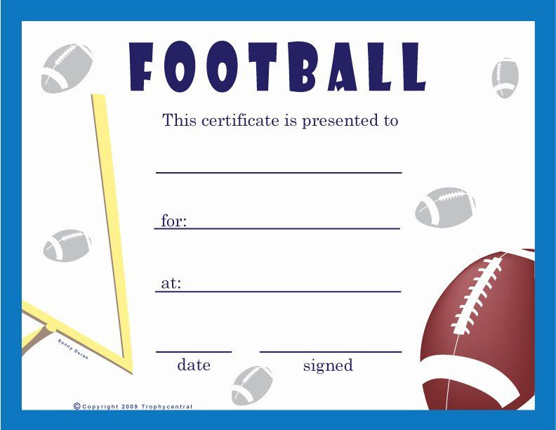 30 Free Soccer Award Certificates Printable In 2020 With pertaining to ...