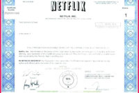 Amazing Template Of Share Certificate – Oahubeachweddings