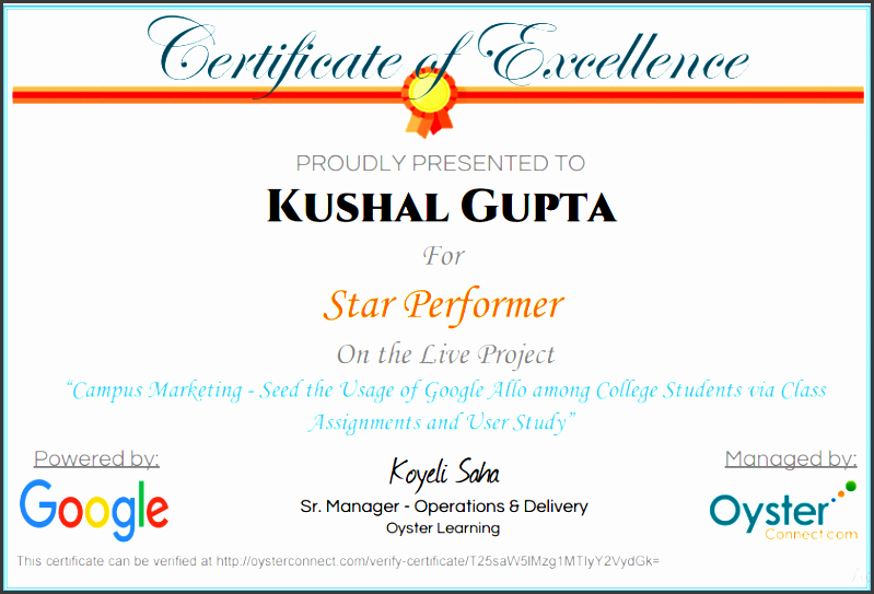 6 Certificate Of Project Completion Template with Awesome Star Performer Certificate Templates