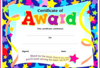 6 Free Student Of The Week Certificate Templates 93856 within Certificate Templates For School