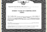 7 Sharestock Certificate Template  Fabtemplatez regarding Amazing Share Certificate Template Pdf