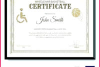 7 Sports Certificate Templates Netball 73504  Fabtemplatez throughout Free Sports Award Certificate Template Word