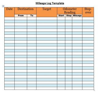8 Free Vehicle Log Book Templates  Free Sample Templates pertaining to Printable Vehicle Mileage Log Template