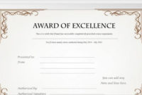 99 Free Printable Certificate Template  Examples In Pdf throughout Generic Certificate Template
