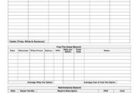 A Blank Printable Daily Log For Truck Drivers To Record intended for Quality Cdl Log Book Template