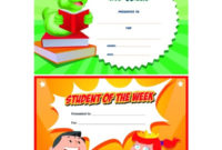 Avery Student Of The Week Certificates Pack Of 36 intended for Student Of The Week Certificate