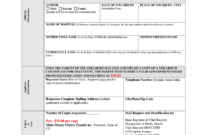 Baby Death Certificate Template  Great Sample Templates for Death Certificate Translation Template