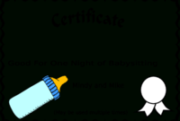 Babysitting Gift Certificate Template  Clipart Best within Babysitting Certificate Template 8 Ideas