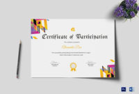 Badminton Participation Certificate Template With Regard with Free Badminton Certificate Template