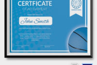 Basketball Certificate Template  14 Free Word Pdf Psd throughout Amazing Basketball Tournament Certificate Template Free