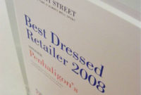 Best Dressed Acrylic Award  Creative Awards within Best Dressed Certificate