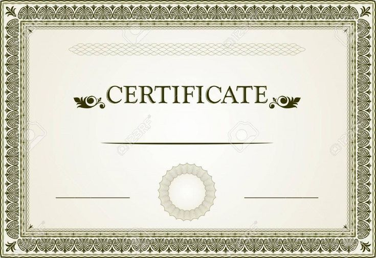 Best Free Vector Certificate Borders Cdr » Free Vector Art for Borderless Certificate Templates