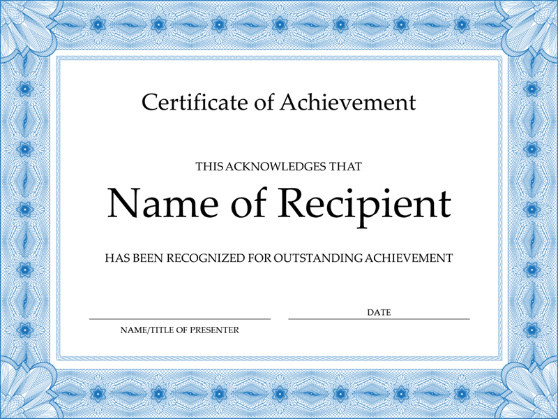 Certificate Images  Certificates Templates Free for Netball Achievement Certificate Editable Templates