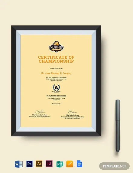 Certificate Of Appreciation For Basketball Tournament throughout Amazing Basketball Tournament Certificate Template Free