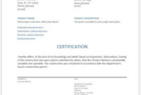 Certificate Of Completion Template Construction  Popular intended for Certificate Of Completion Template Construction