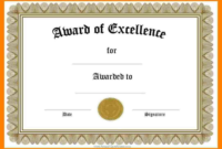Certificate Of Recognition Template Word Ideas Award pertaining to Downloadable Certificate Of Recognition Templates