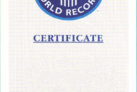 Certificate Template Archives  Professional Template pertaining to Best Guinness World Record Certificate Template