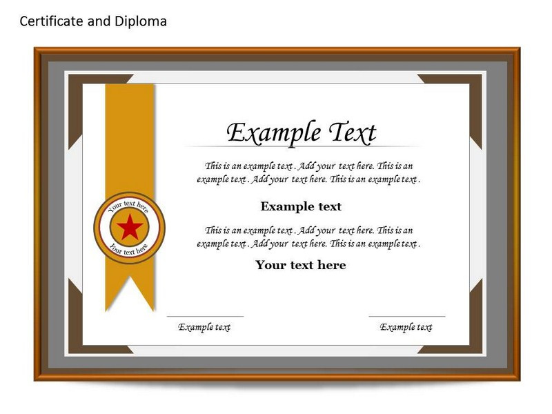 Certificate Template For Powerpoint  Certificates for Best Powerpoint Award Certificate Template