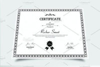 Certificate  V04  Certificate Templates Stationery regarding Mock Certificate Template