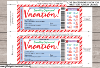 Christmas Socially Distanced Vacation Gift Ticket Template regarding Travel Gift Certificate Editable
