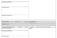 Clinical Supervision Session Form Download Printable Pdf intended for Aircraft Flight Log Template