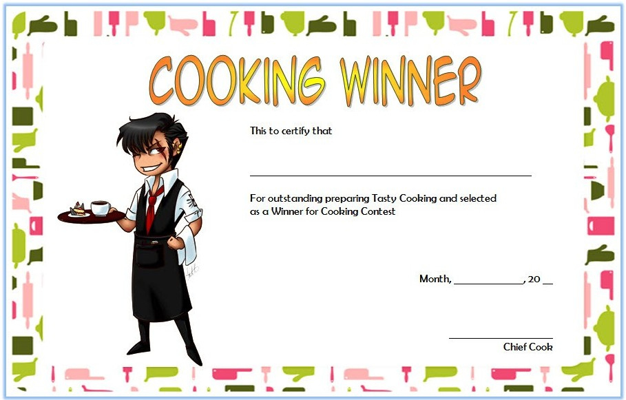 Cooking Competition Certificate Templates  7 Best Ideas throughout Amazing Chili Cook Off Certificate Templates
