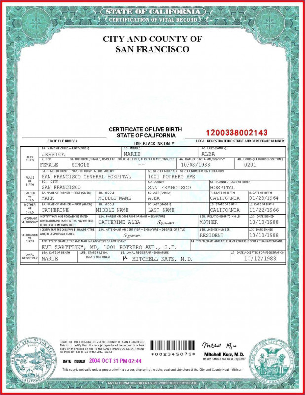 Coroner&amp;#039;S Report Template Professional Order Birth intended for Printable Fillable Birth Certificate Template