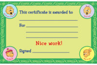 Courage To Change  Topic  Anger  Berenstain Bears with regard to Bravery Award Certificate Templates